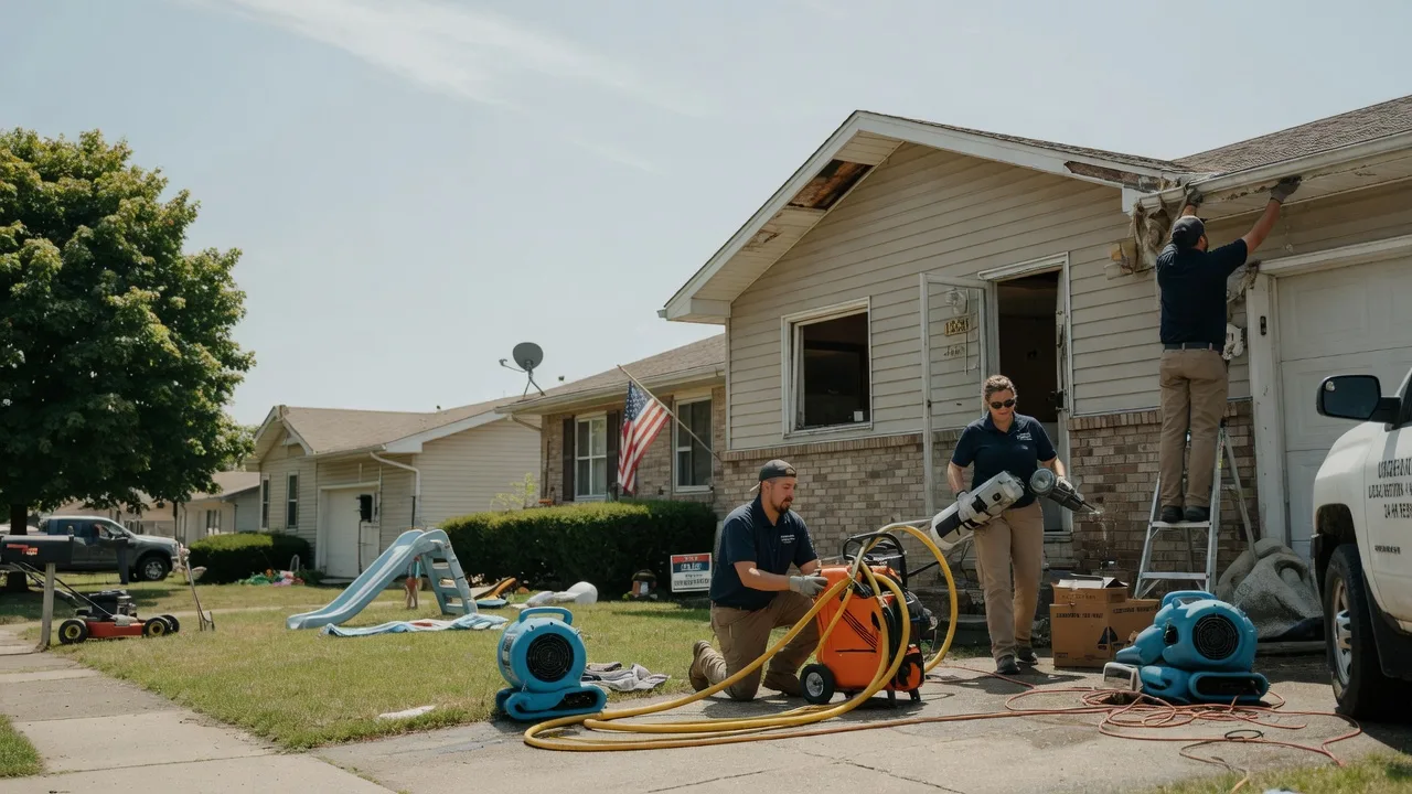 Water Damage Restoration in Romulus, MI near me